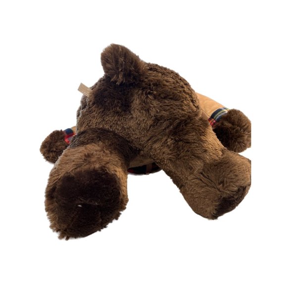 Dan Dee Collectors Choice Red Barn Toys 2018 Holiday 23" Plush Brown Bear Stuffe - Picture 15 of 16